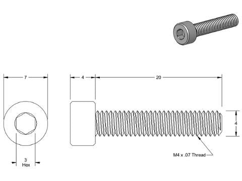 Handle Clamp Screws